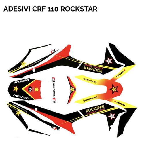 Kit grafiche adesivi rockstar - grafiche,