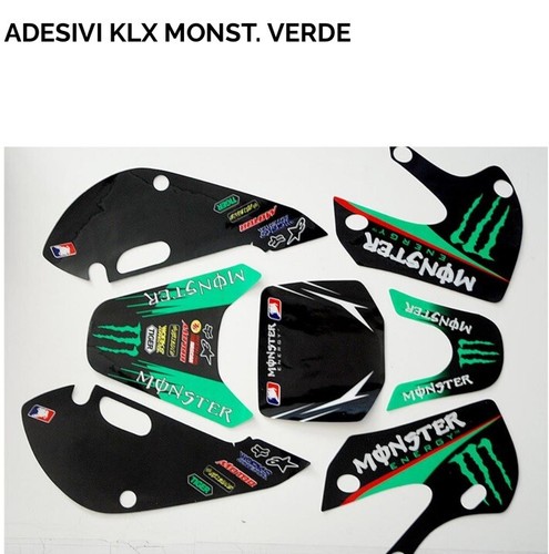 Kit grafiche adesivi - kit, monster
