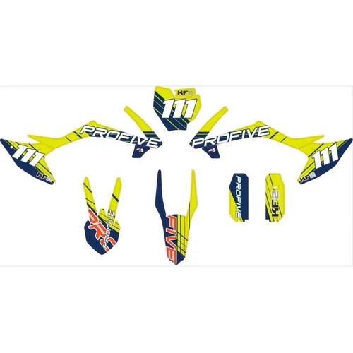 Kit grafiche adesivi - kit,
